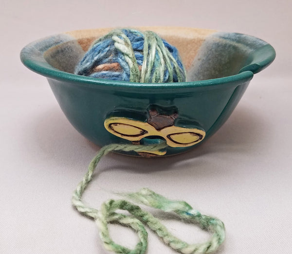 Yarn bowl  Knitting bowl, Ceramic yarn bowl, Yarn bowl