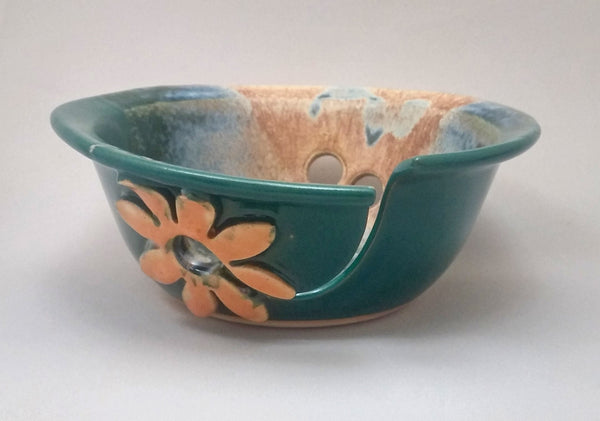 Yarn Bowl-Flower – Stegall's Pottery