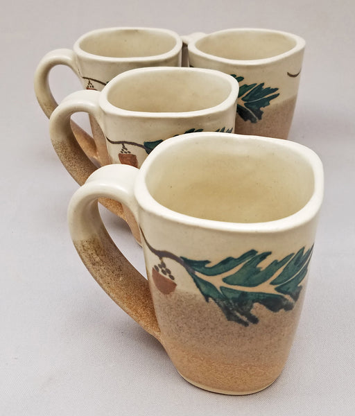 Square Mug Set of FOUR – Stegall's Pottery